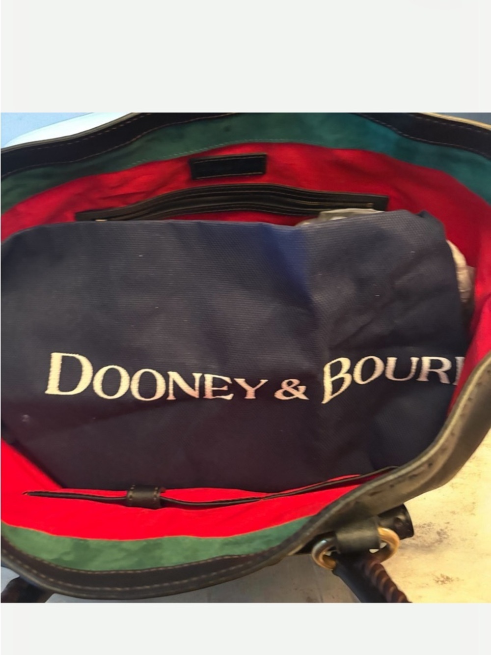 Dooney & Bourke Large Pocket Shopper Black - Picture 15 of 16